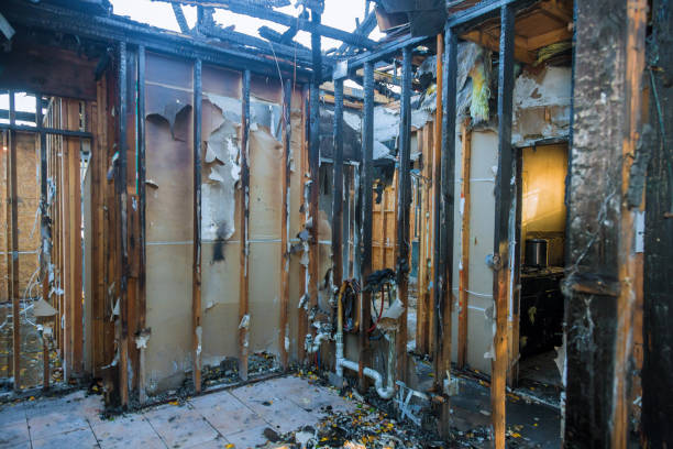 Professional Fire Damage Assessment technician working in Cutten, CA